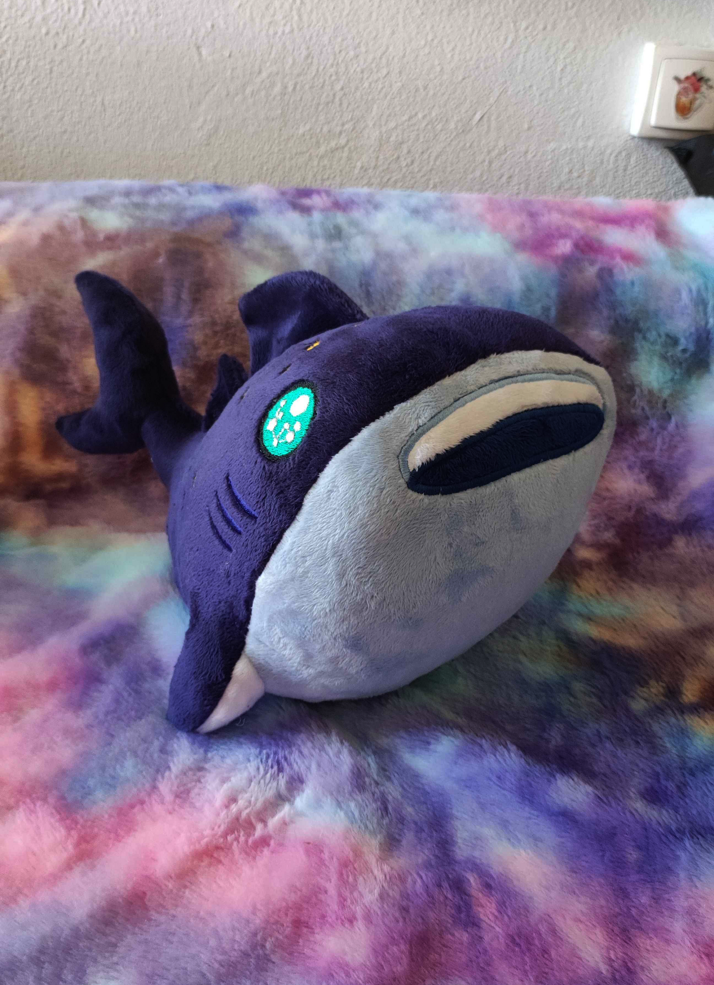 Requin-baleine stellaire indigo