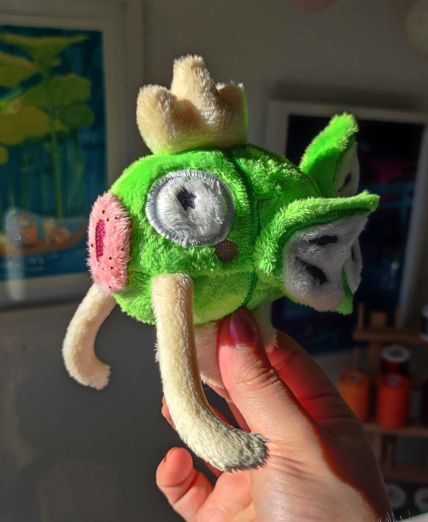 Carpe Koi - Citron vert (aimanté)