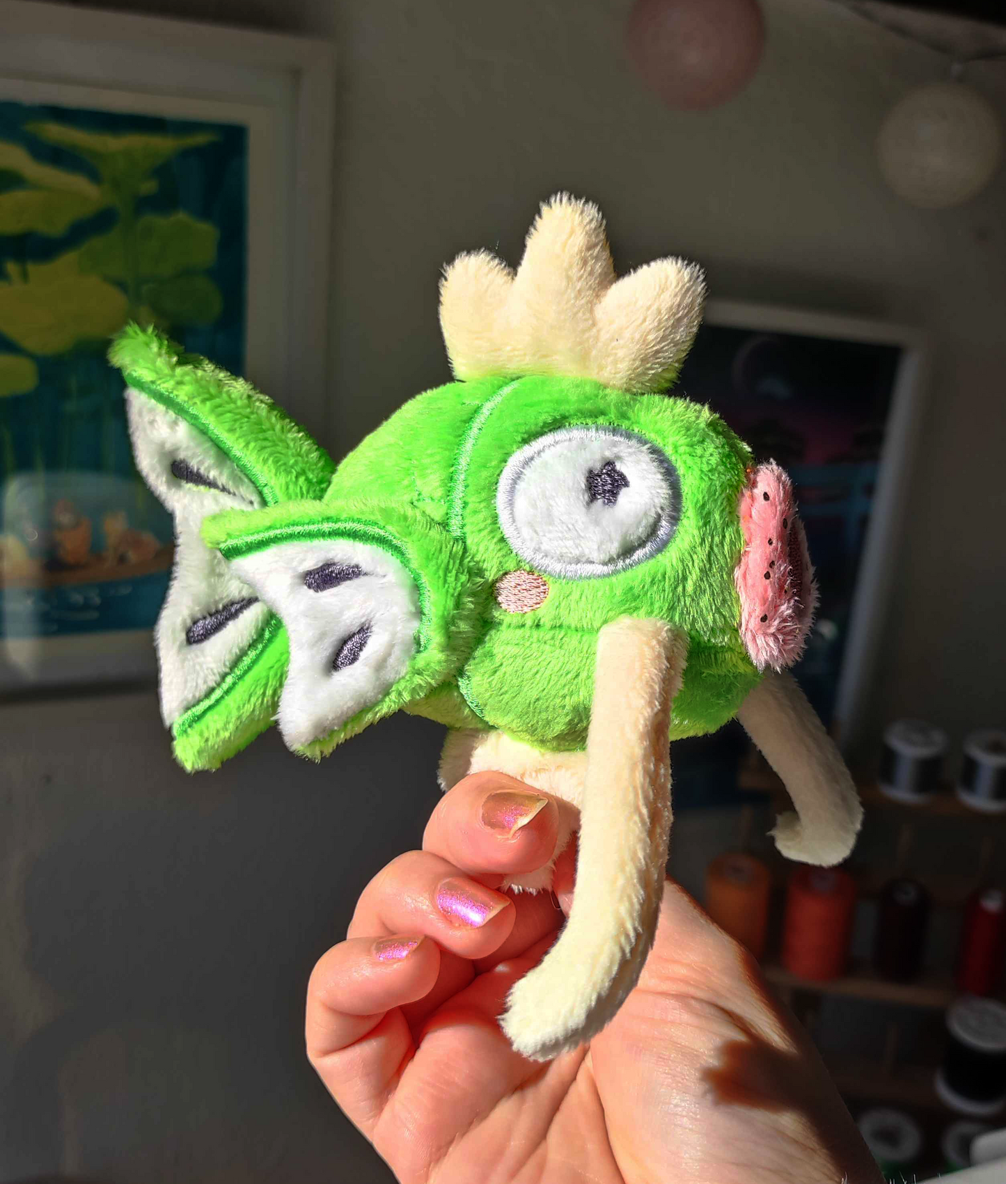 Carpe Koi - Citron vert (aimanté)