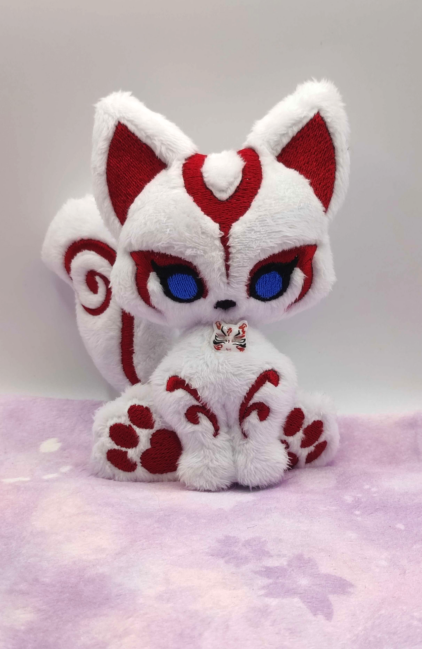 Kitsune rouge classique (Haricots câlins)
