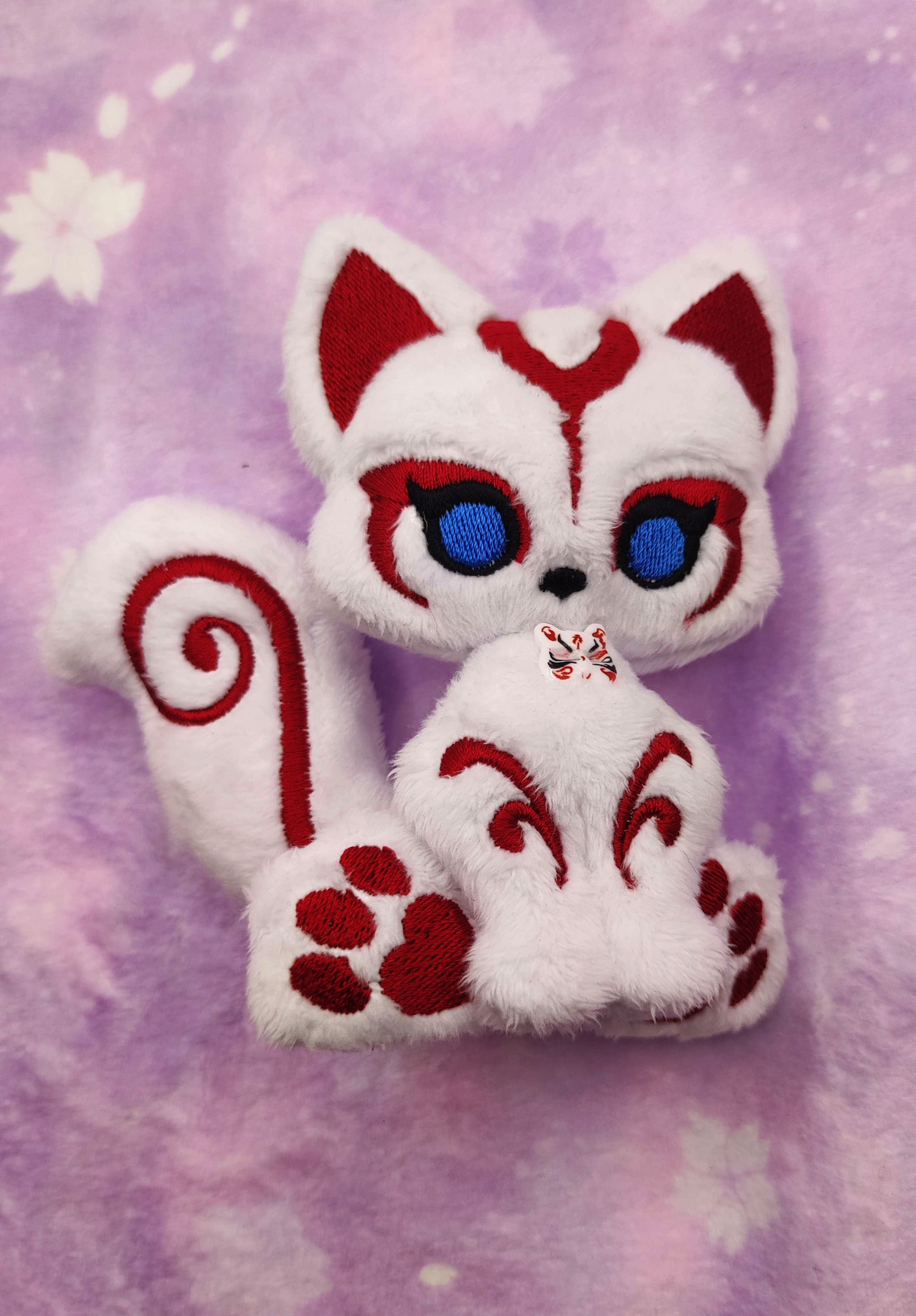 Kitsune rouge classique (Haricots câlins)