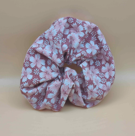 Scrunchie Fleuri (Chouchou)