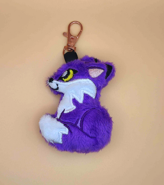 Renard de compagnie - Violet (porte-clé)