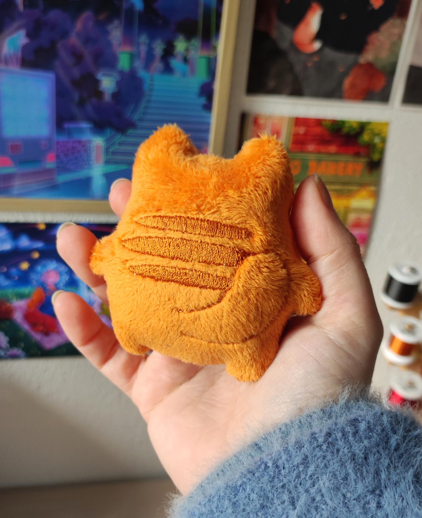 Chaton roux festif | Sans costume