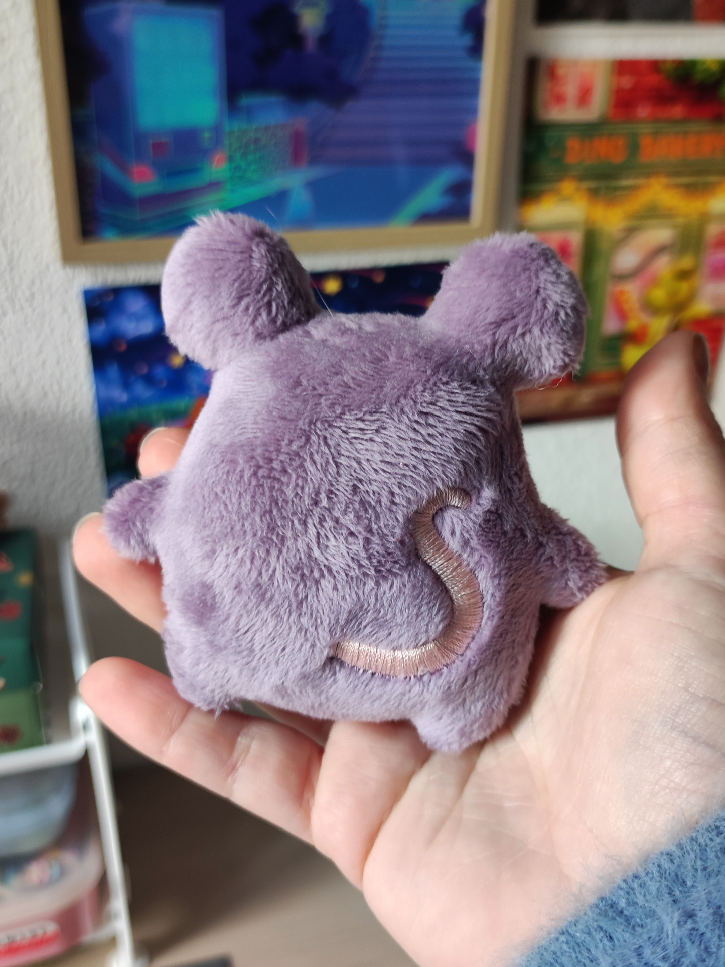 Souris et son costume festif | Gâteau roulé