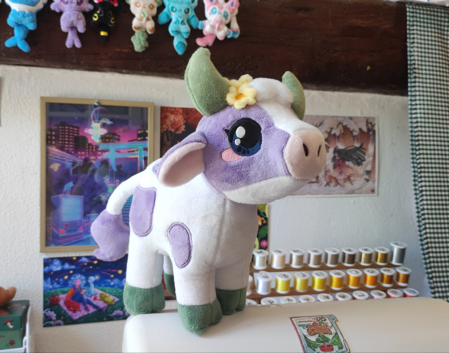 Melba - Vache en peluche