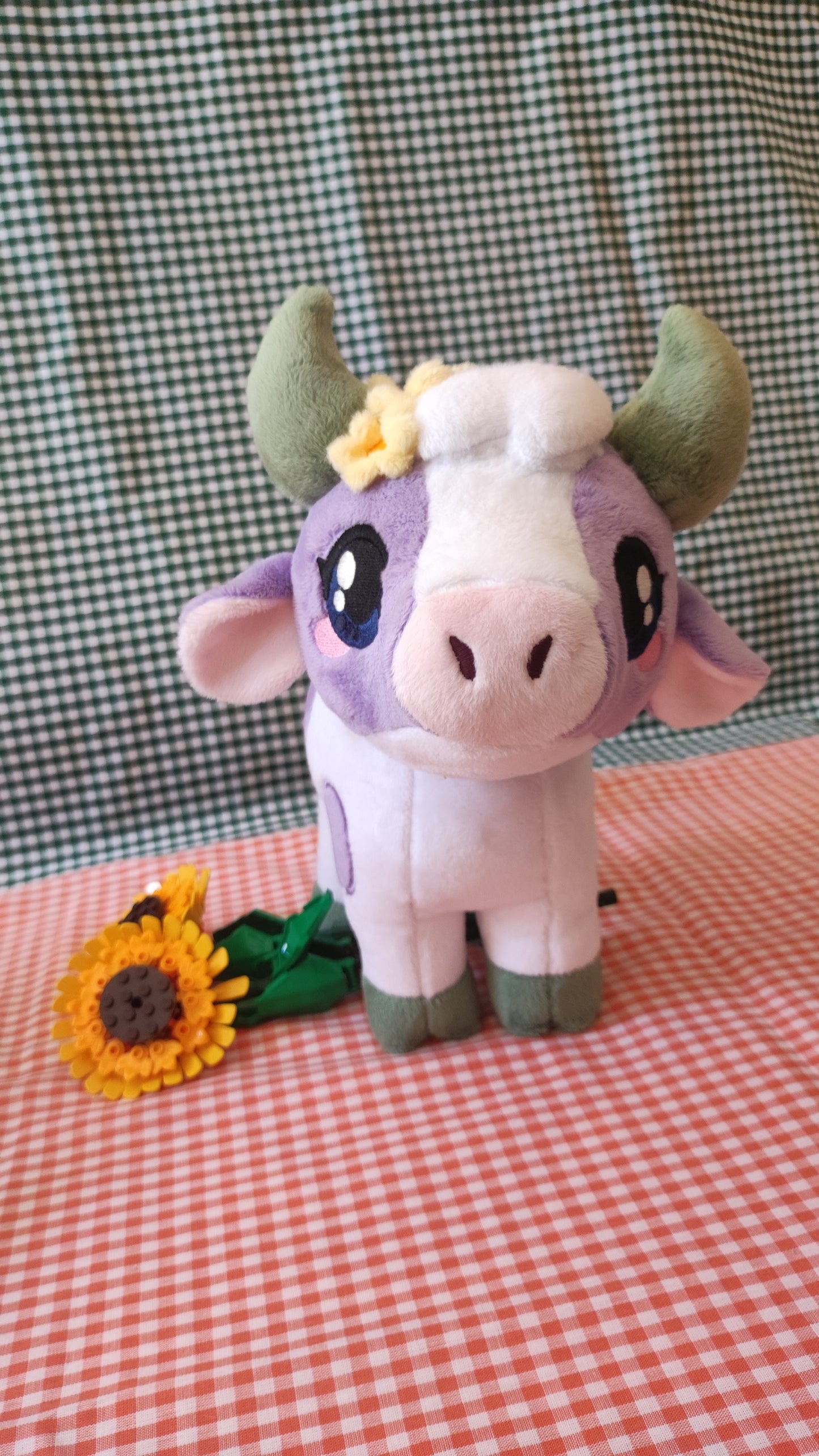 Melba - Vache en peluche