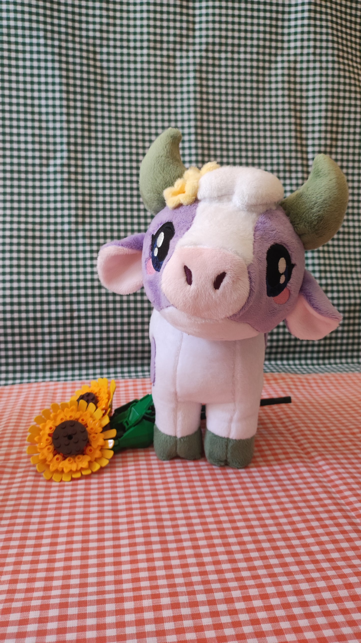 Melba - Vache en peluche