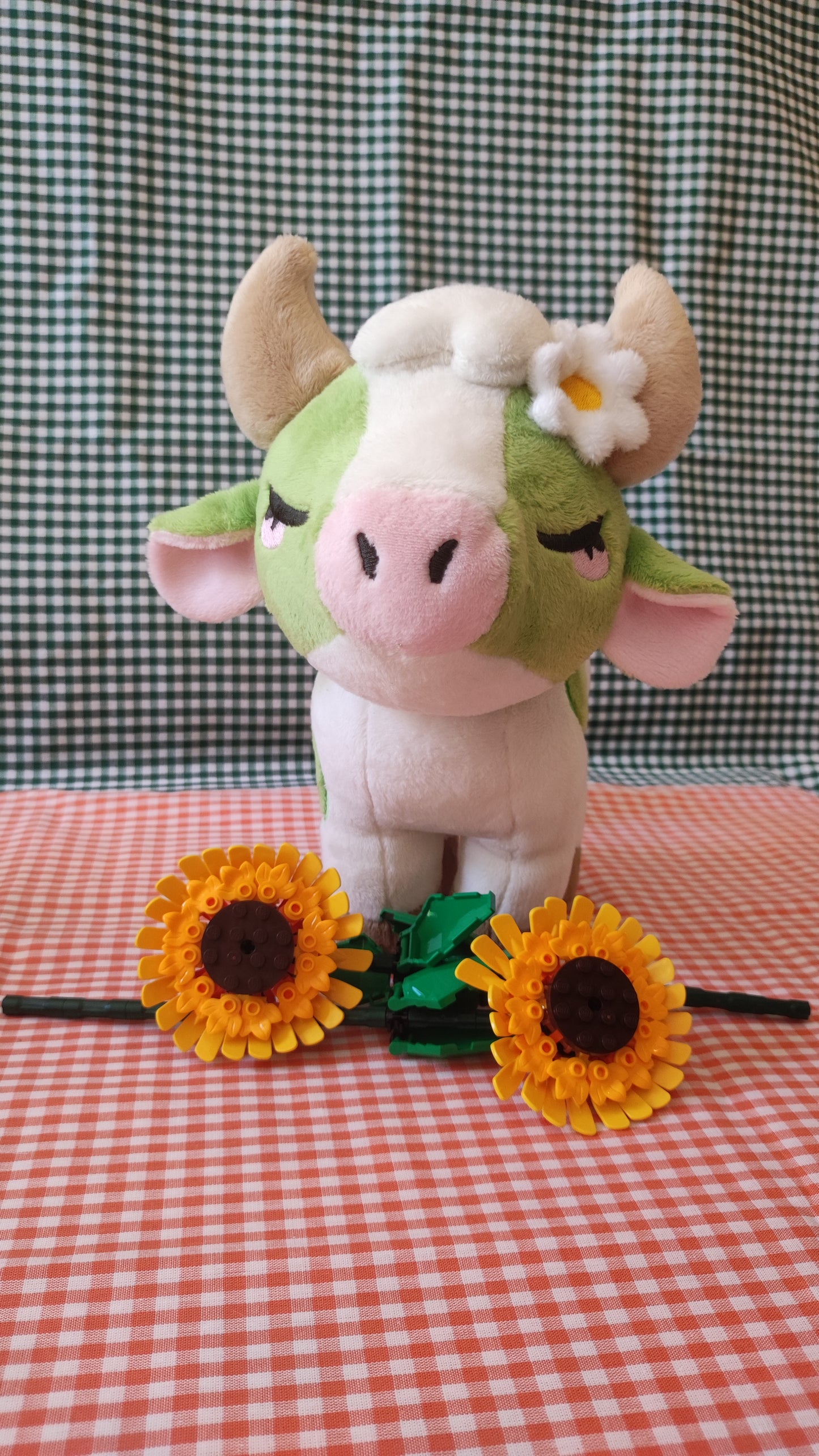 Oliva - Vache en peluche