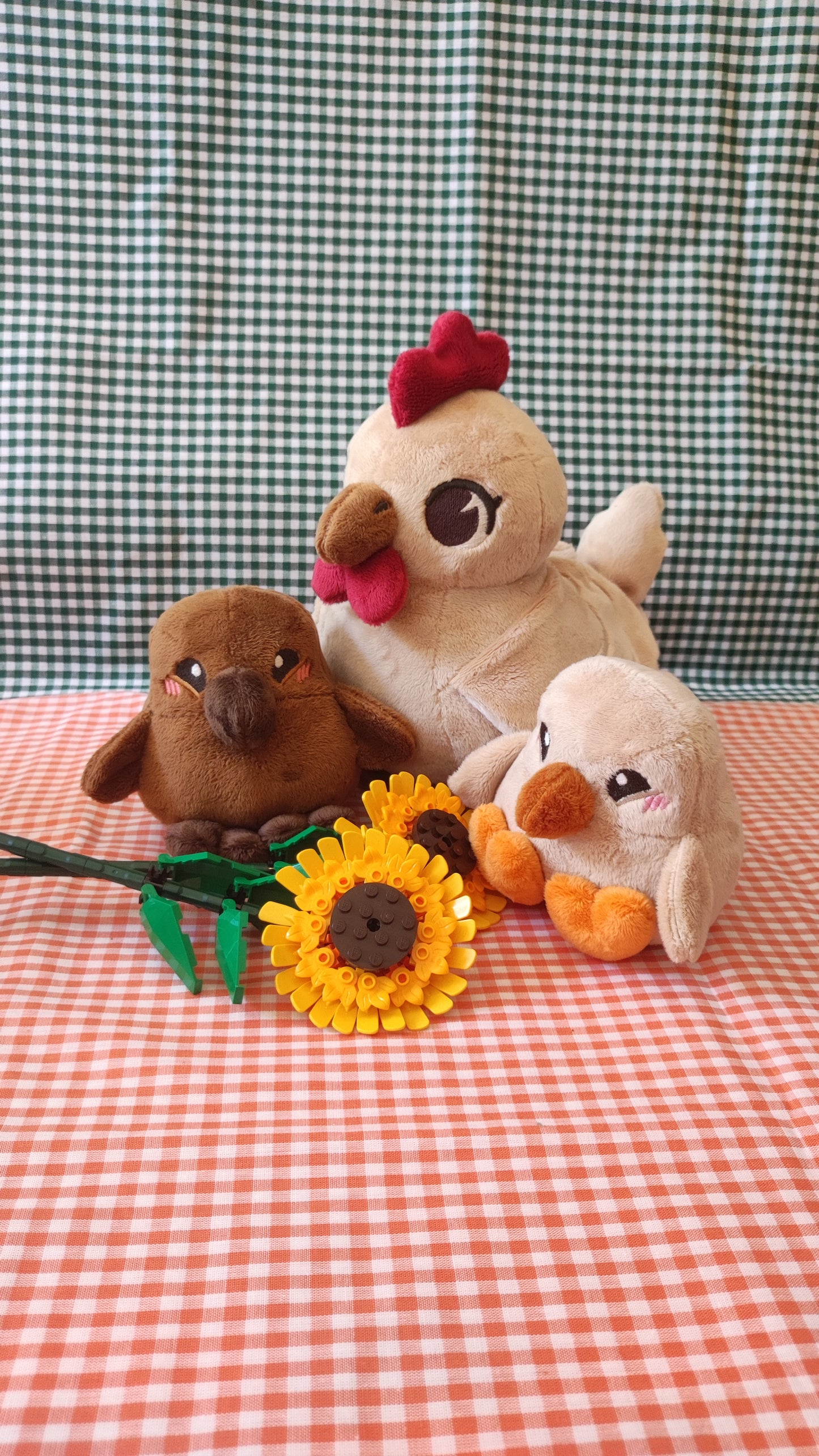 Olga - Maman poule et ses poussins