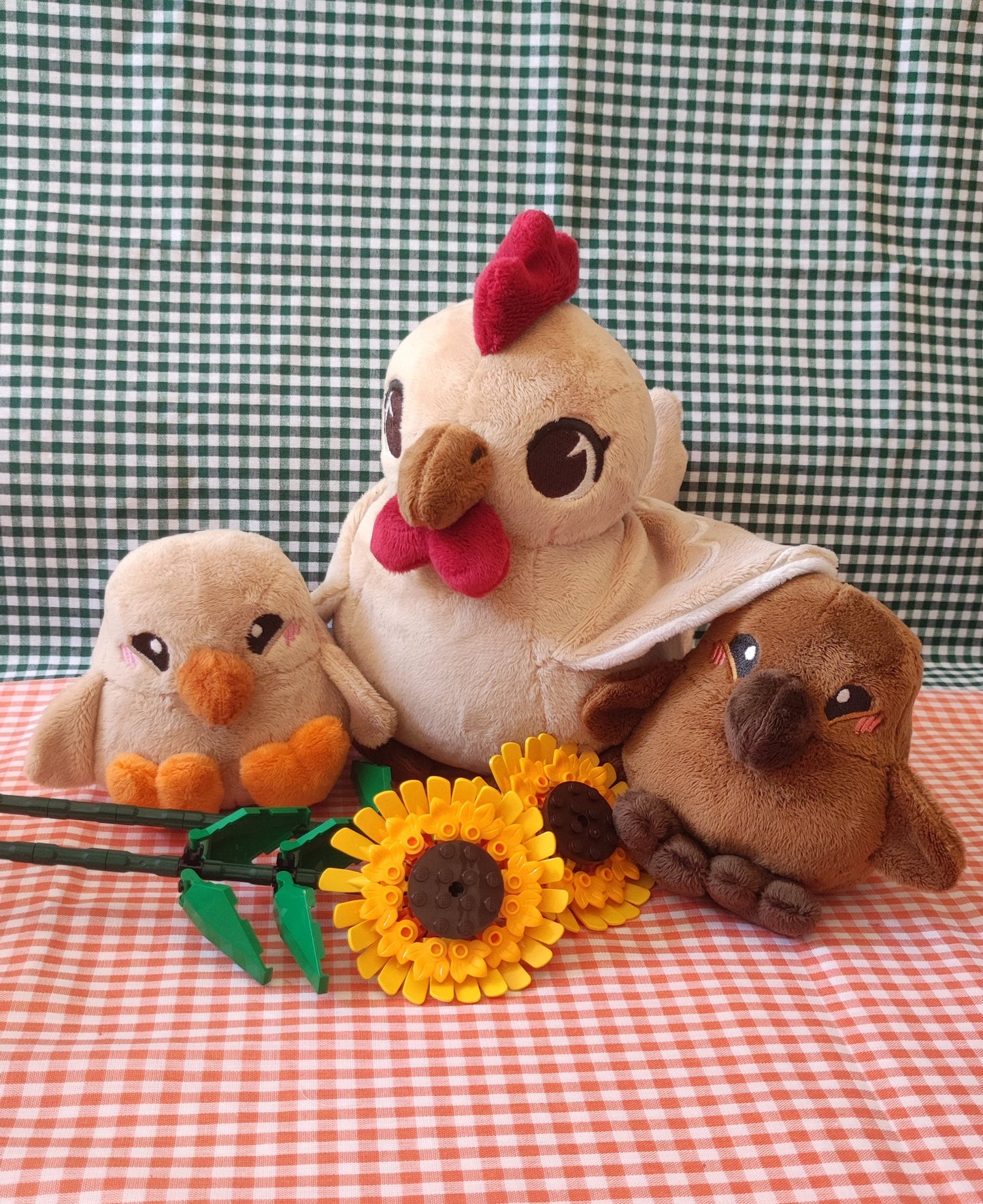 Olga - Maman poule et ses poussins