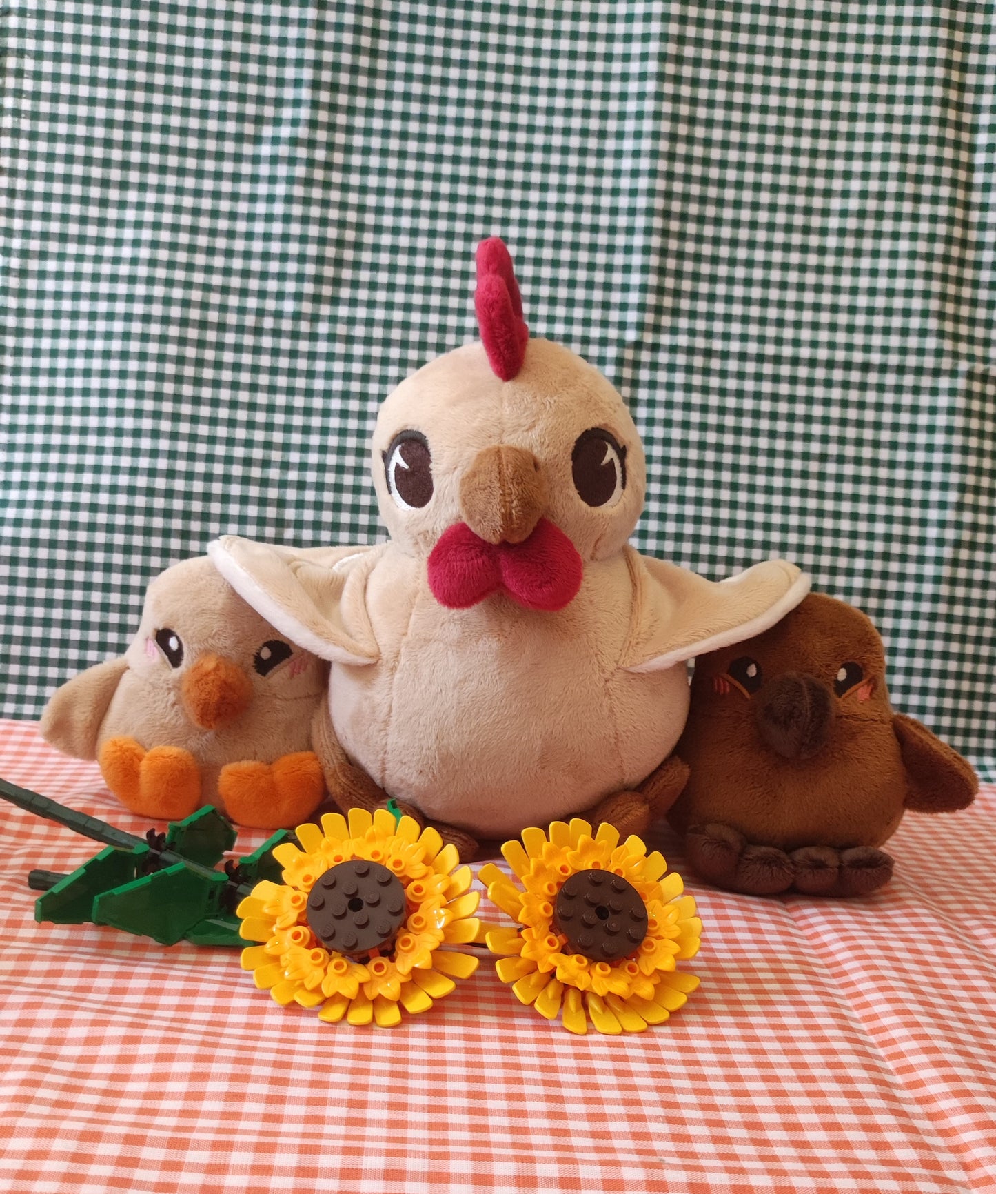 Olga - Maman poule et ses poussins