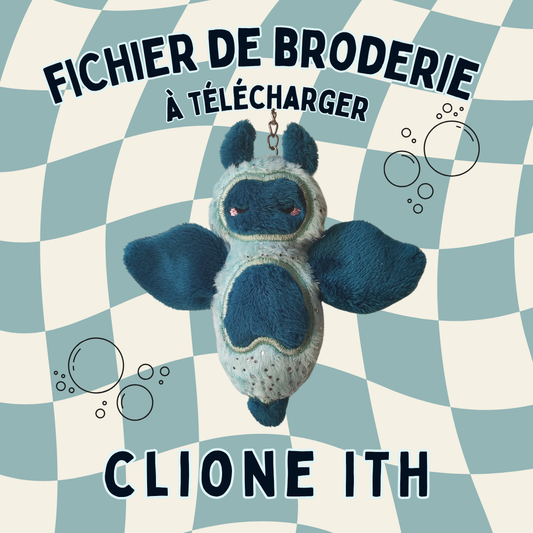 Fichier de broderie TELECHARGEMENT - Clione des mers (ITH)
