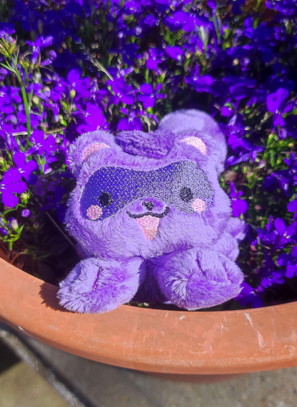 Petit Tanuki Violet