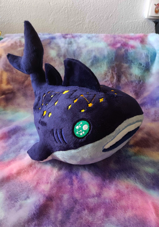 Requin-baleine stellaire indigo