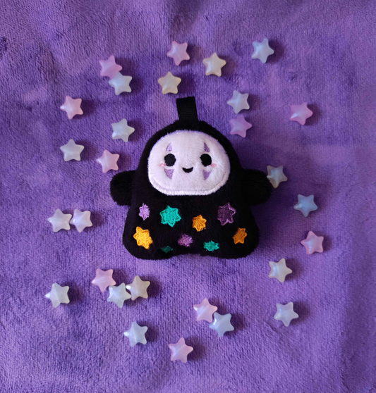 Faceless Konpeito mini charm plushie