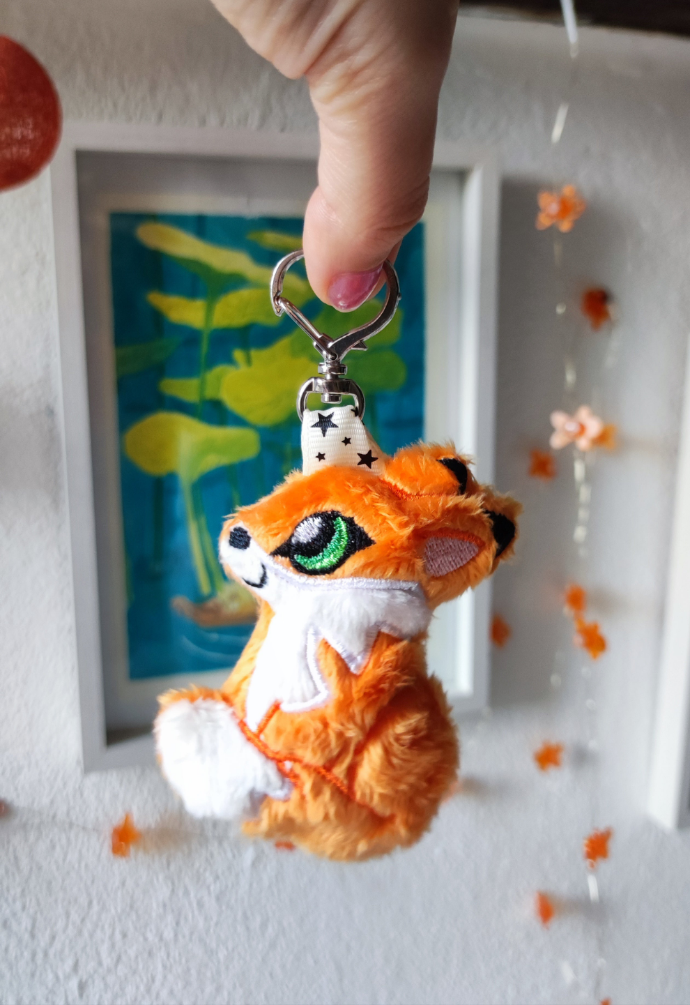 Fox keychain