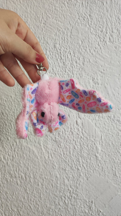 Cutiepill - Porte-clés Mini Bat - FAIT SUR COMMANDE