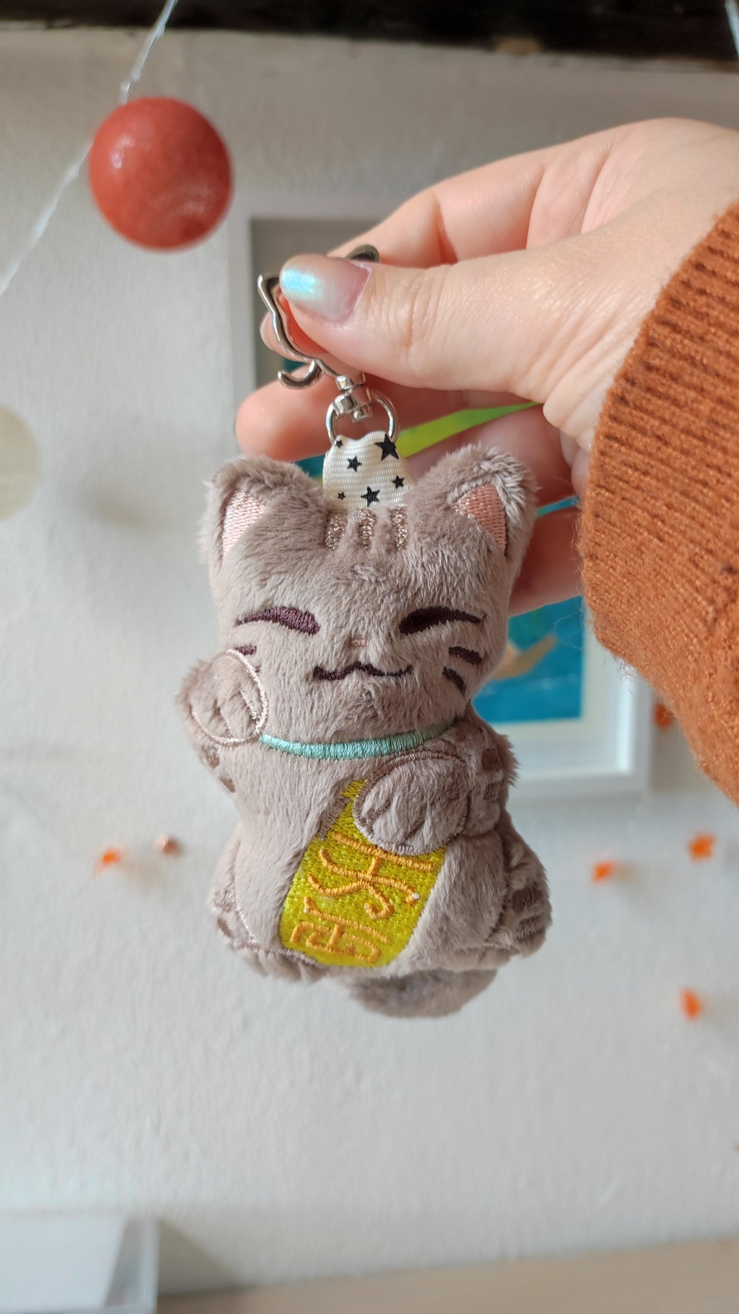 Cocoa - Maneki Neko Keychain