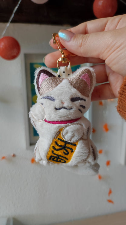 Milk - Maneki Neko Keychain