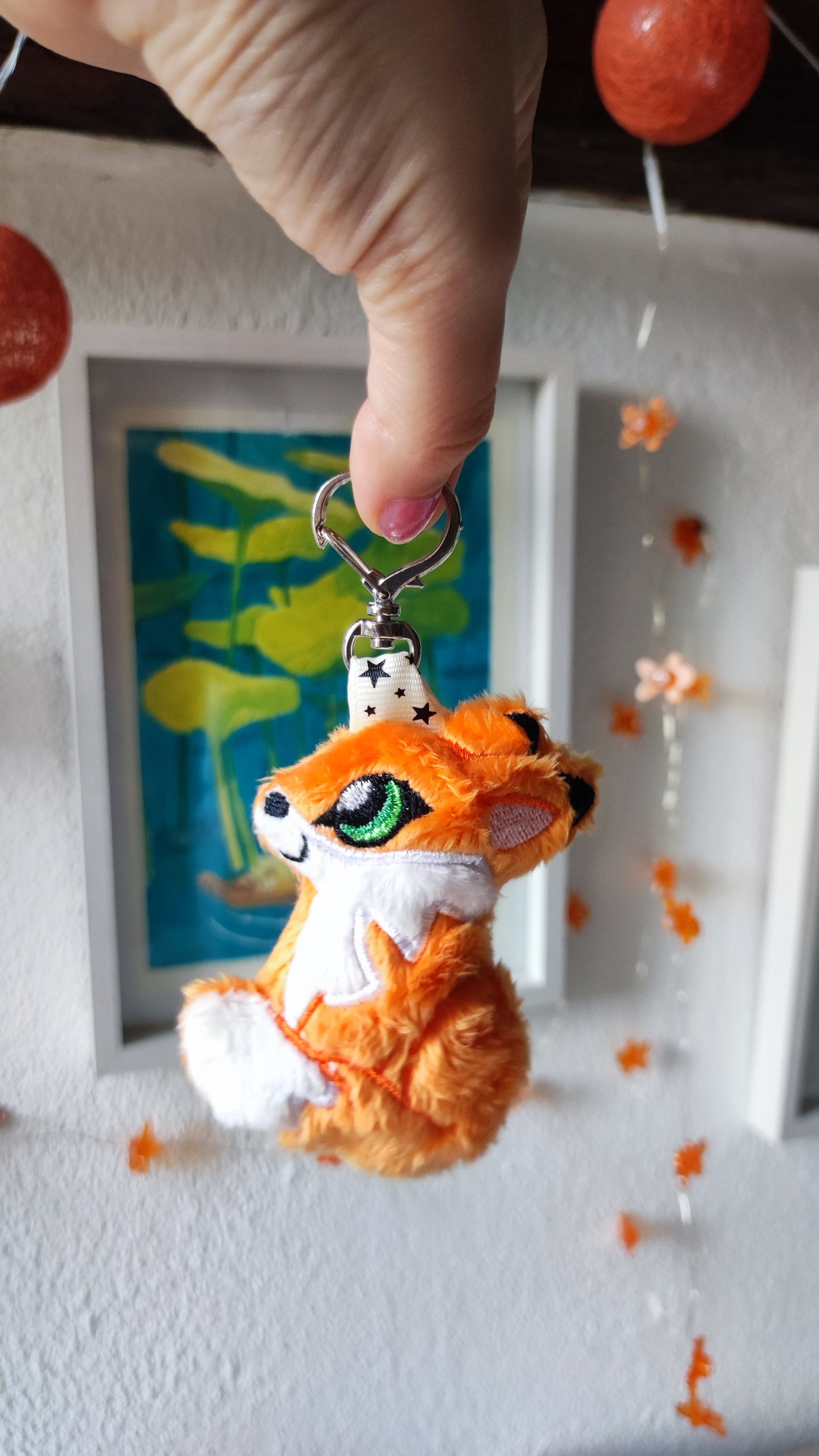 Fox keychain