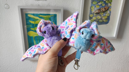 Cutiepill - Mini Bat keychain - MADE TO ORDER