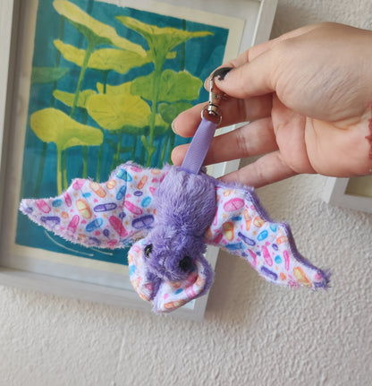 Cutiepill - Porte-clés Mini Bat - FAIT SUR COMMANDE