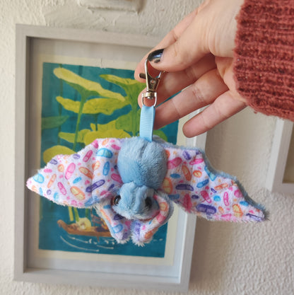 Cutiepill - Porte-clés Mini Bat - FAIT SUR COMMANDE