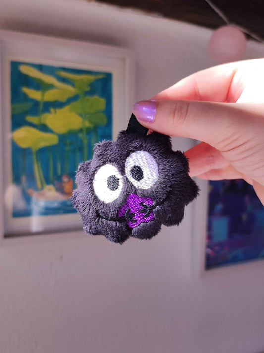 Dust sprite charm - Dark purple