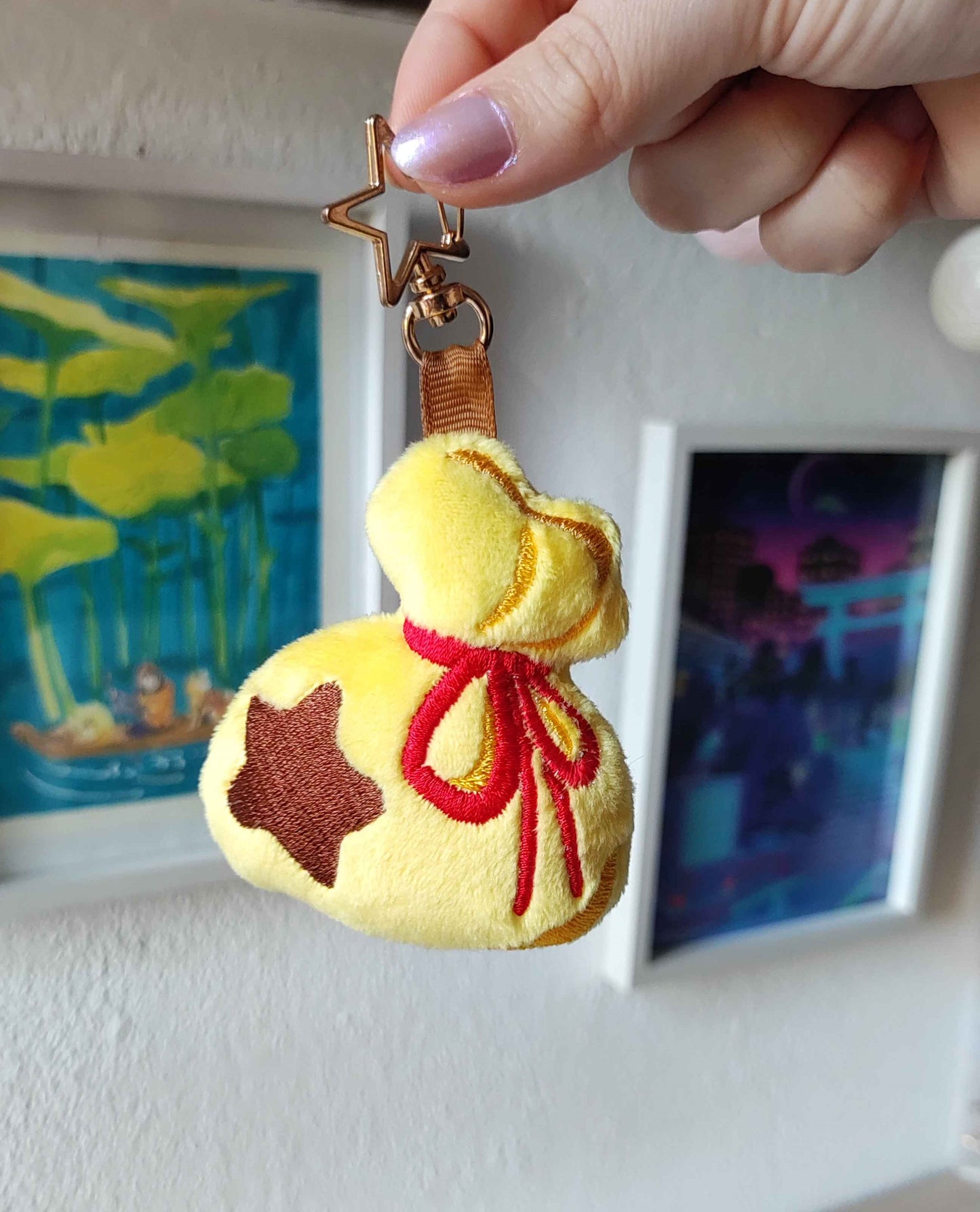 Bell bag keychain