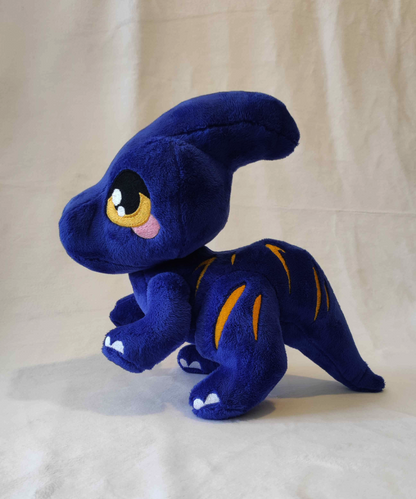 Lapis Lazuli the Parasaur - Big dino plushie