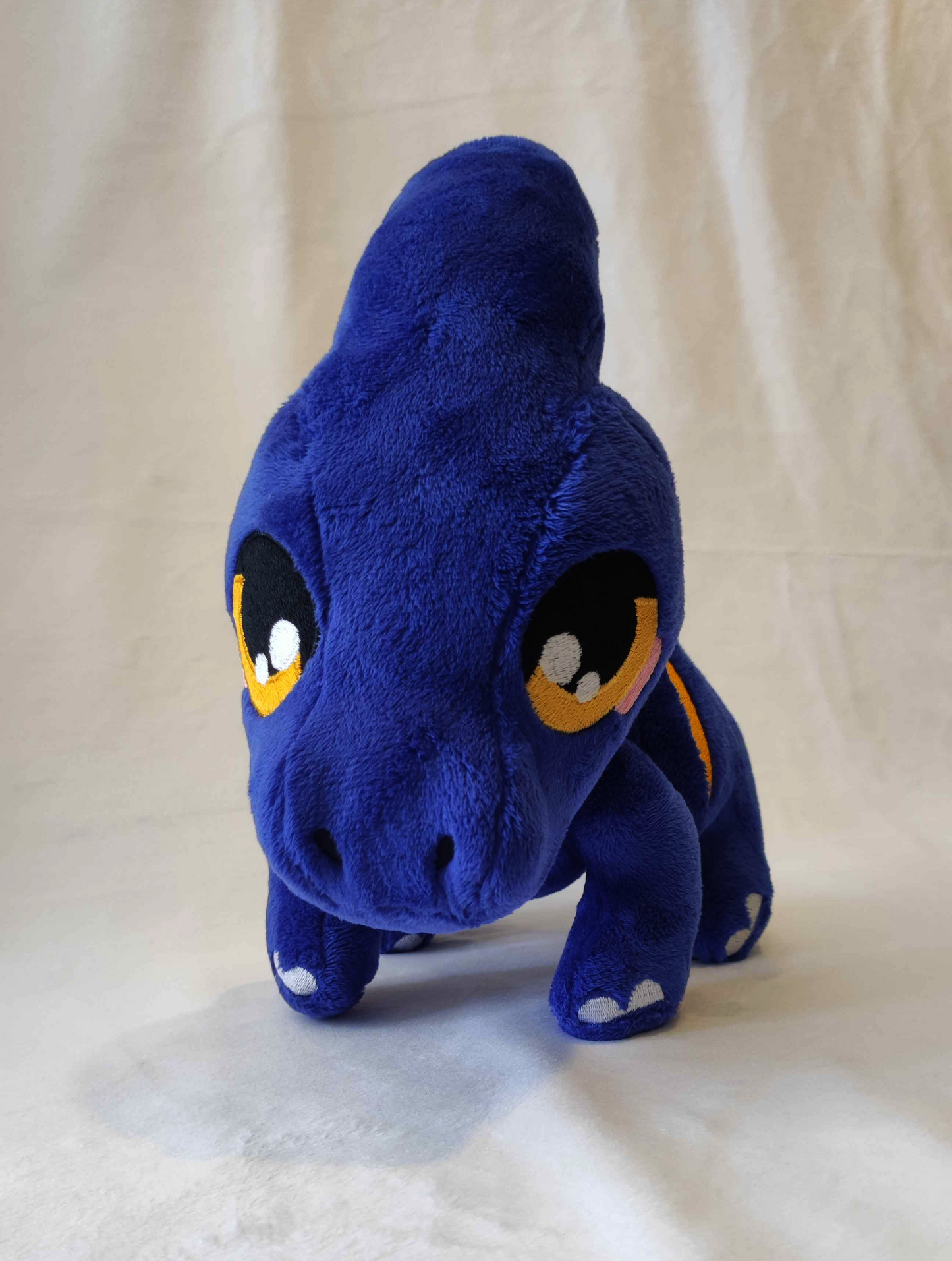 Lapis Lazuli the Parasaur - Big dino plushie