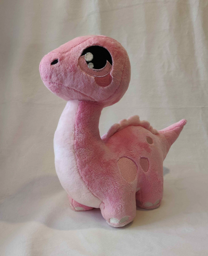 Rose Quartz the Brontosaurus - Big dino plushie