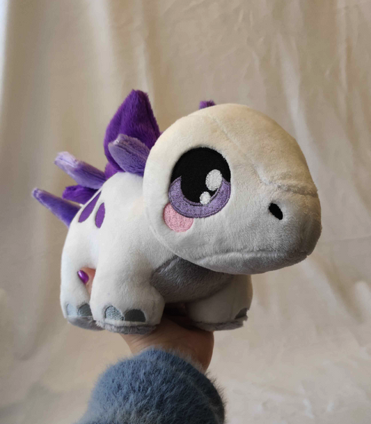 Amethyst the Stegosaurus - Big dino plushie