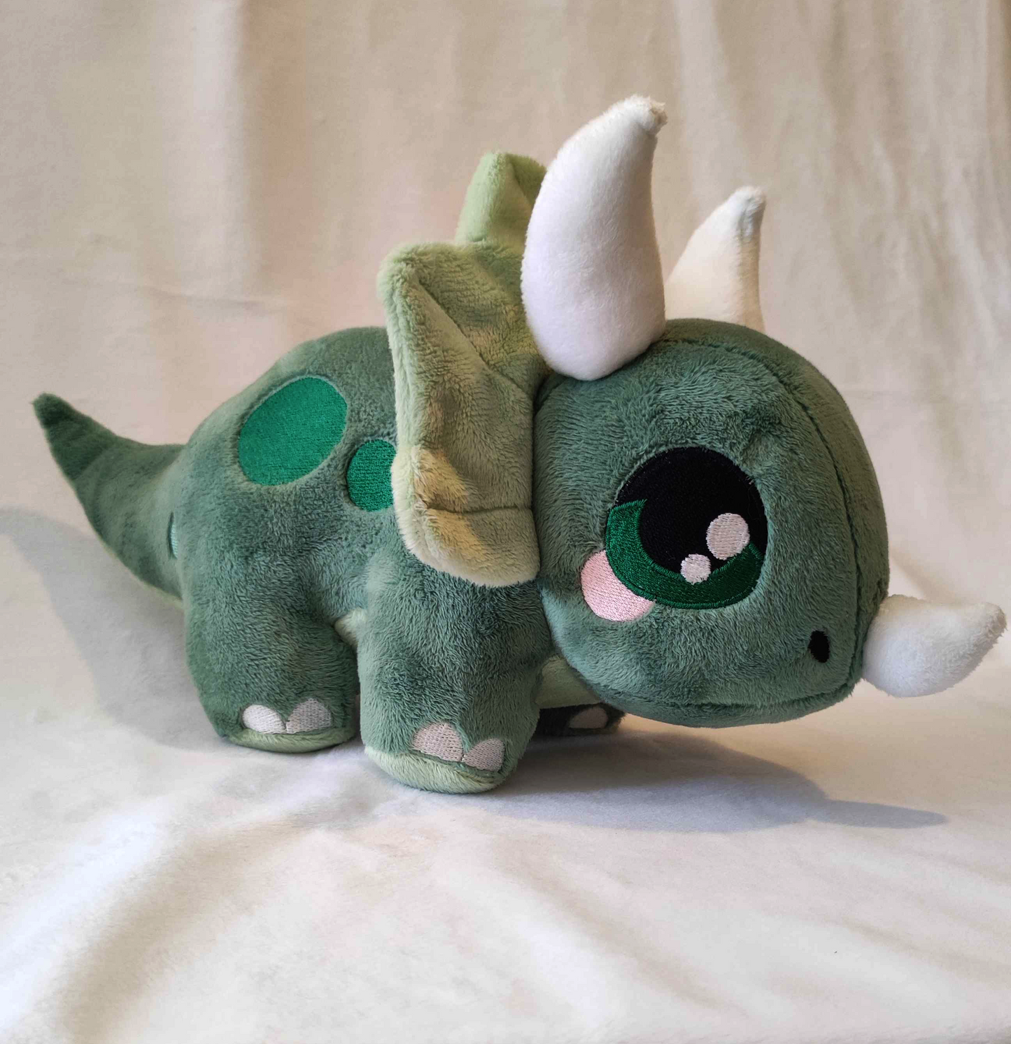 Aventurine the Triceratops - Big dino plushie