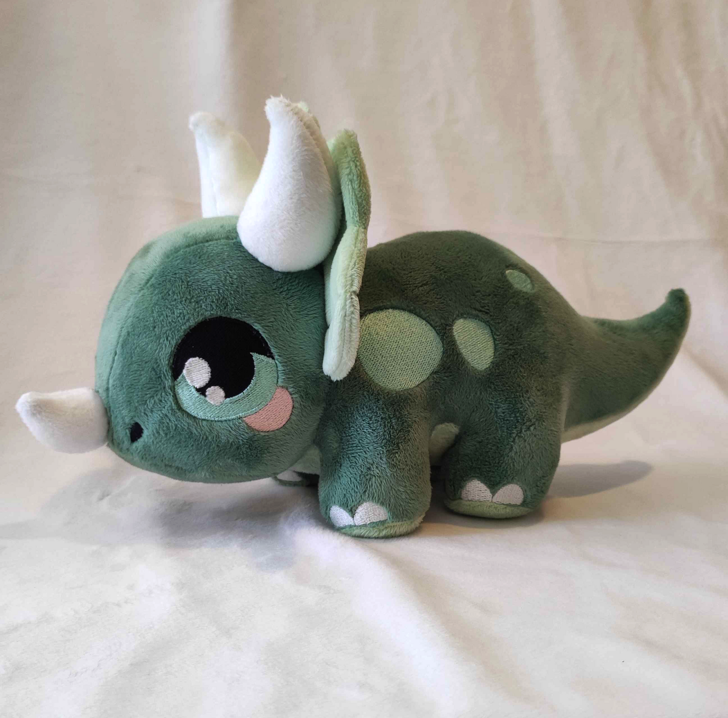 Aventurine the Triceratops - Big dino plushie