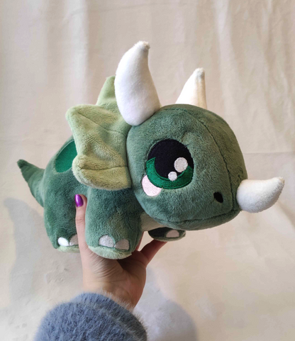 Aventurine the Triceratops - Big dino plushie