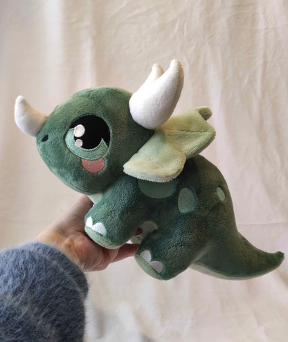 Aventurine the Triceratops - Big dino plushie