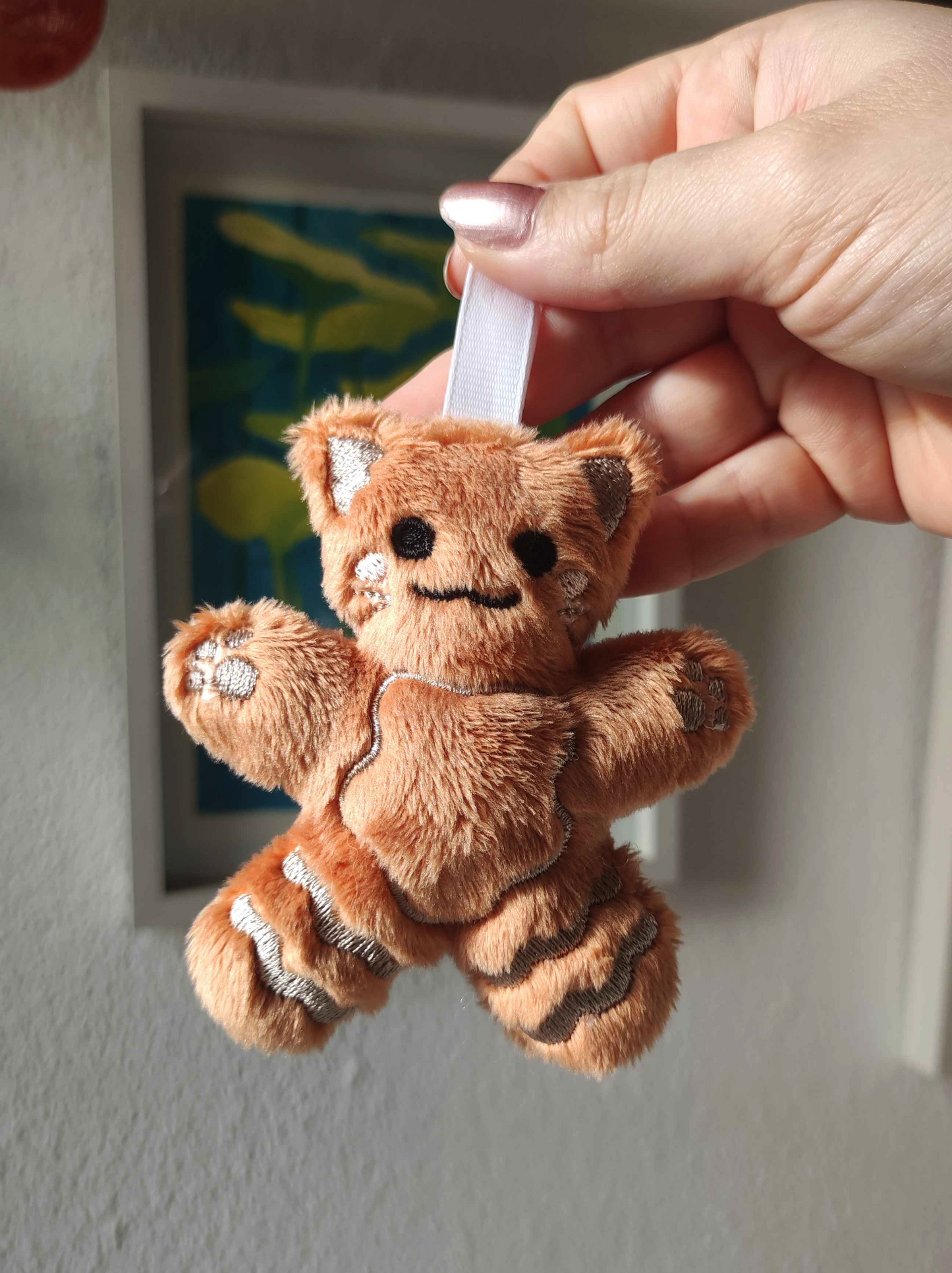 Gingerbread Cookie Kitty Charm