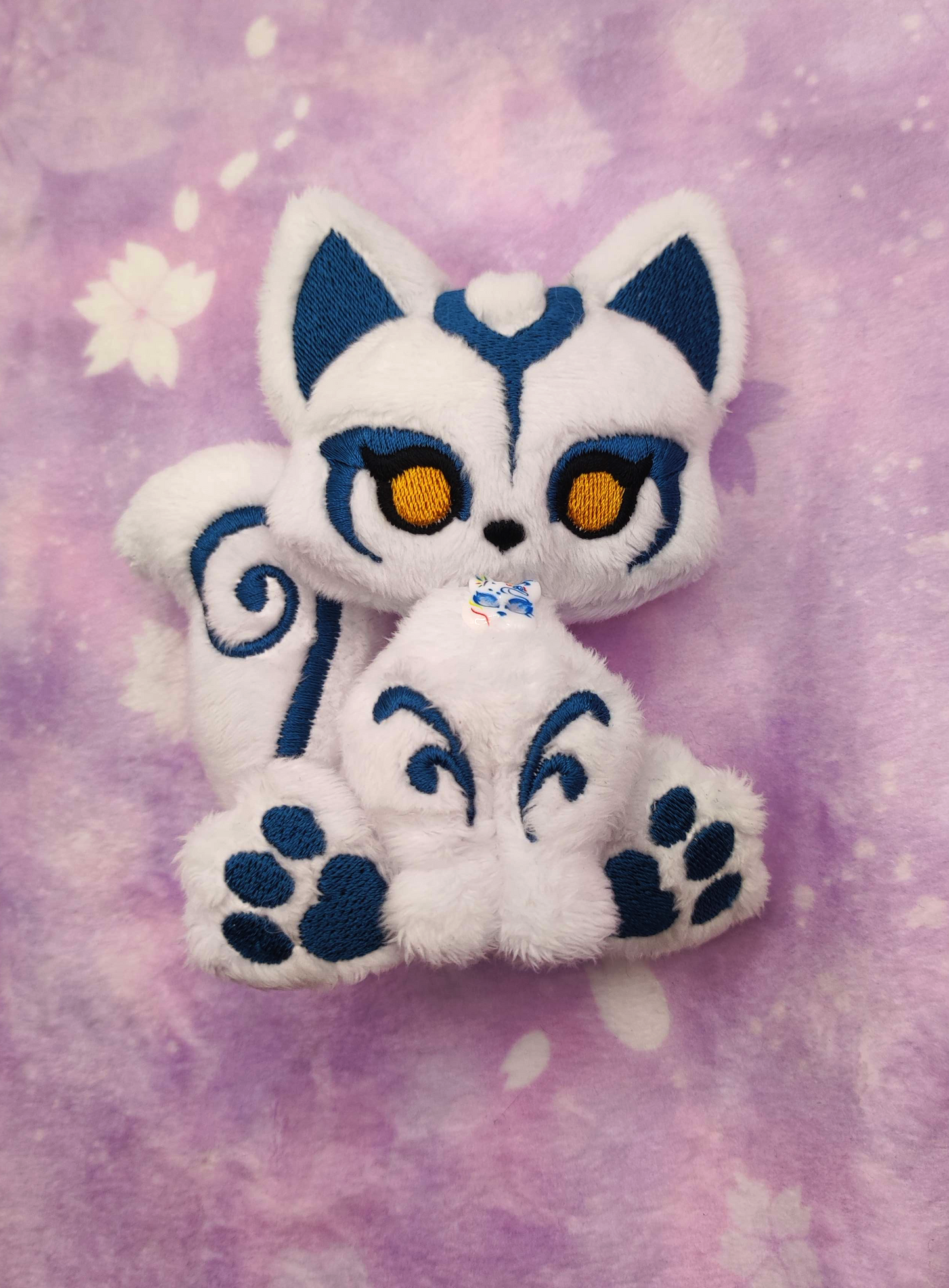 Blue Kitsune (Haricots câlins)