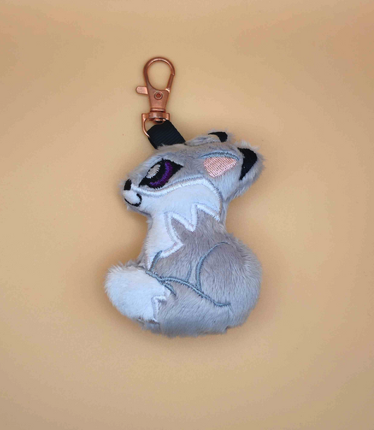 Renard de compagnie - Gris (porte-clé)