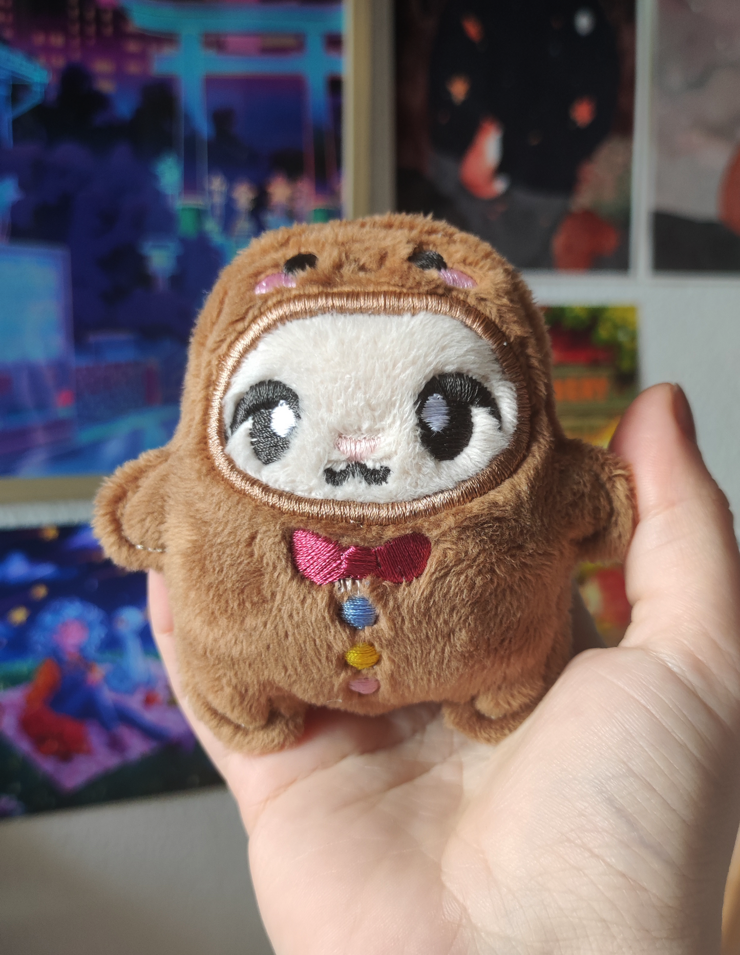 Lapin et son costume festif | Pain d'épice