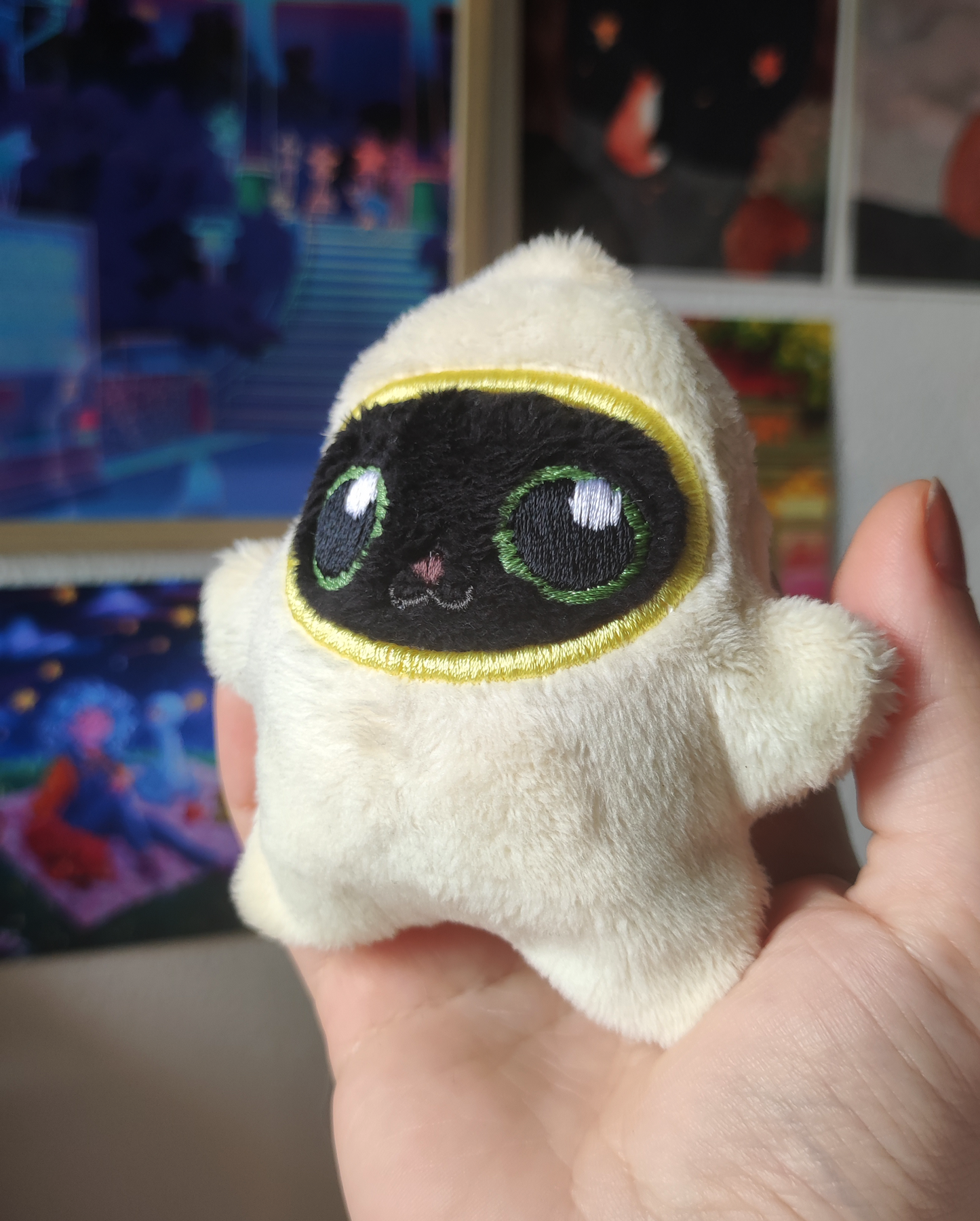 Chaton noir et son costume festif | Etoilé