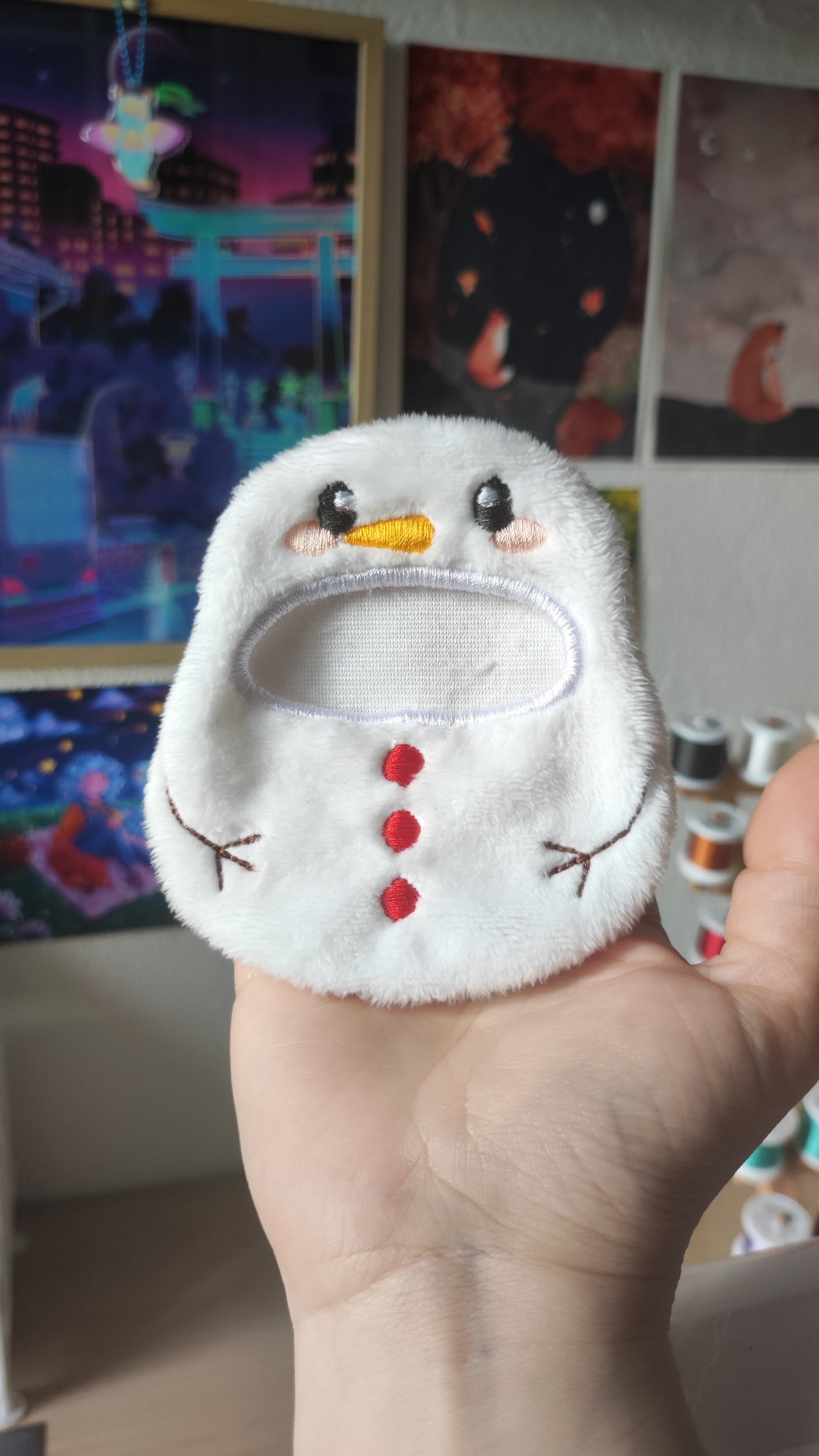 Bonhomme de neige pour petit animal | Costume vide