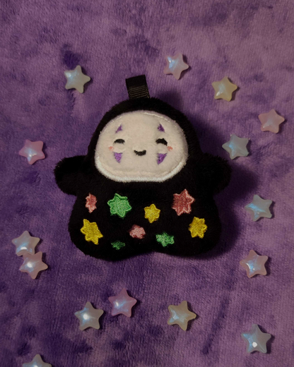 Faceless Konpeito mini charm plushie