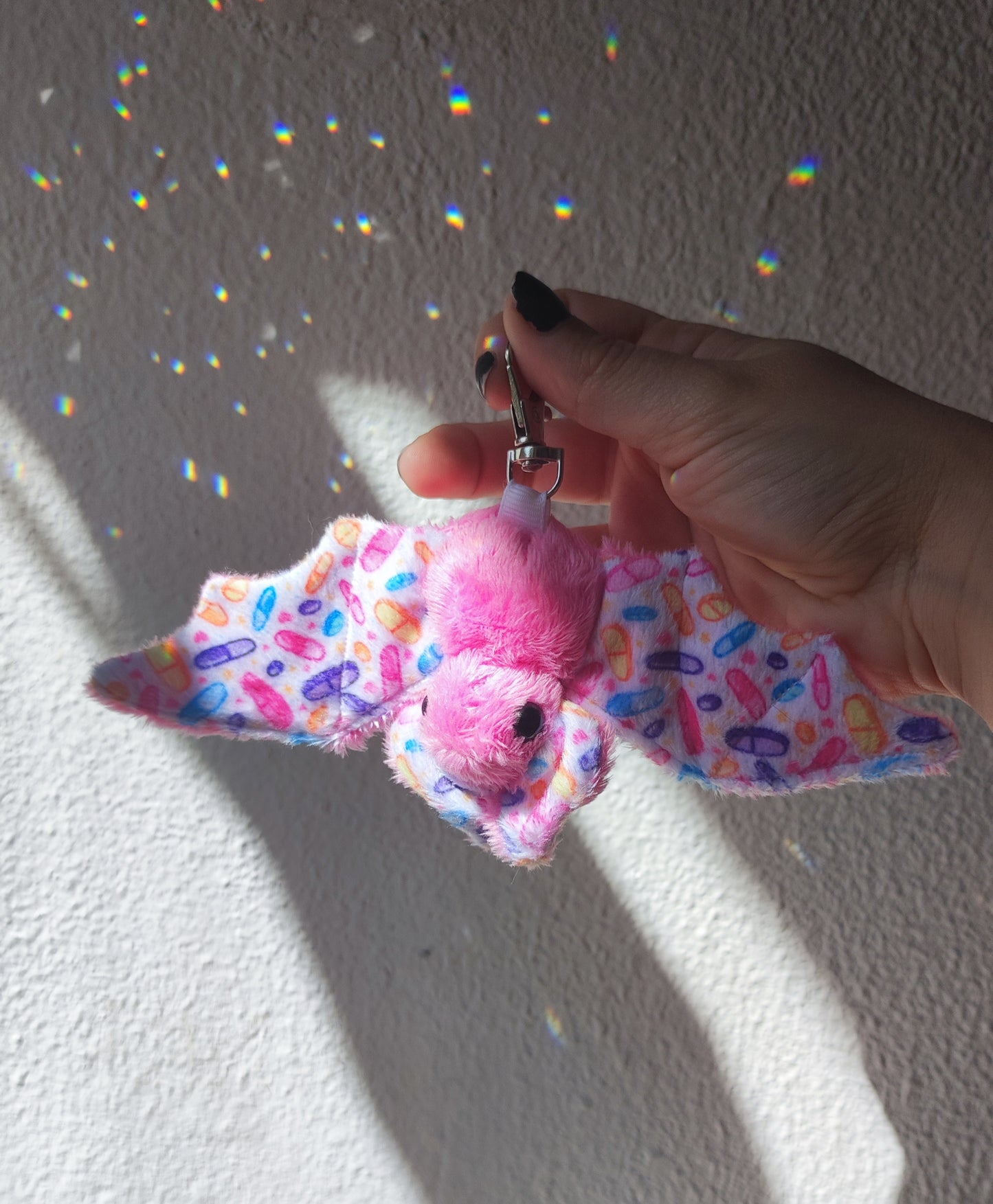 Cutiepill - Porte-clés Mini Bat - FAIT SUR COMMANDE